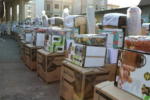 اهدای جهیزیه به ۲۶۵ نوعروس تحت پوشش کمیته امداد در همدان