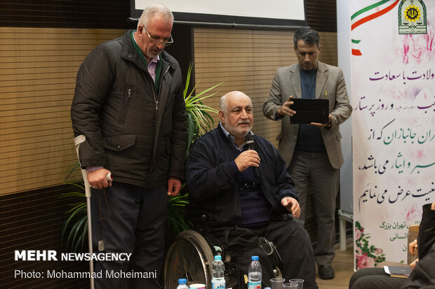 بزرگداشت روز پرستار در فرماندهی انتظامی تهران بزرگ