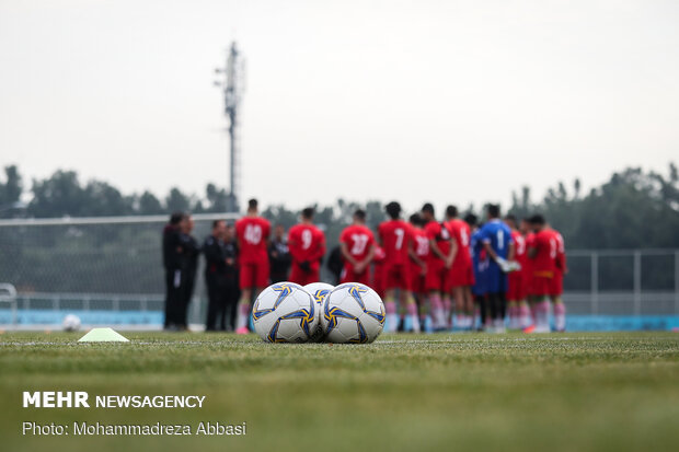 Iran U23 last training session before departing for Thailand
