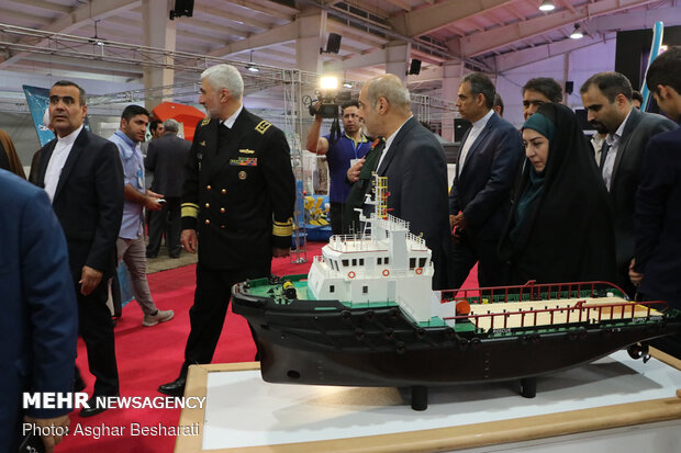 21st marine industries exhibition on Qeshm Island