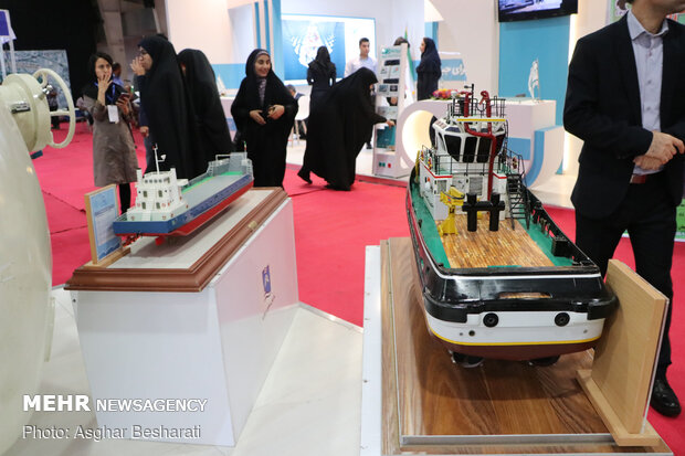 21st marine industries exhibition on Qeshm Island