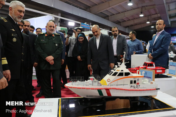 21st marine industries exhibition on Qeshm Island