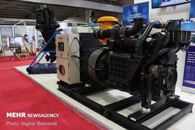 21st marine industries exhibition on Qeshm Island