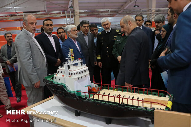 21st marine industries exhibition on Qeshm Island