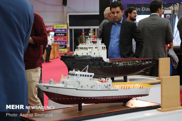 21st marine industries exhibition on Qeshm Island