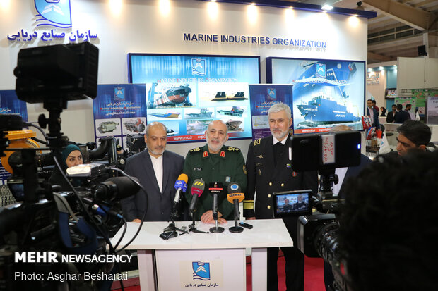 21st marine industries exhibition on Qeshm Island