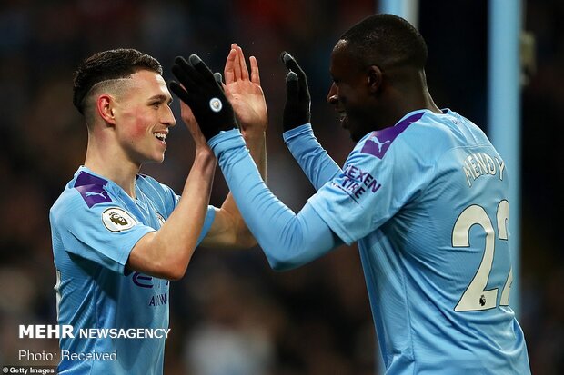 دیدار تیم های فوتبال منچسترسیتی و اورتون‎