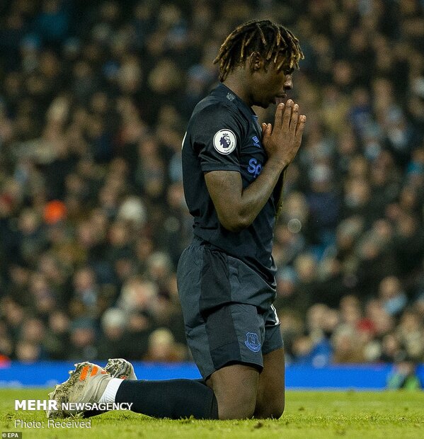 دیدار تیم های فوتبال منچسترسیتی و اورتون‎