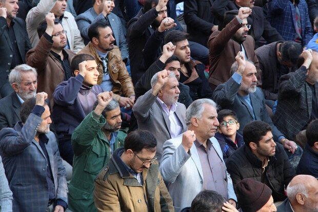 راهپیمایی مردم استان سمنان در پی ترور شهید سلیمانی برگزار شد