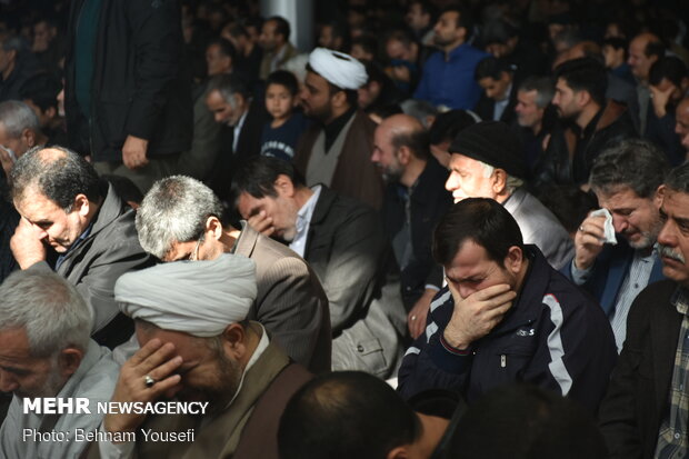 راهپیمایی مردم اراک در پی شهادت سردار سپهبد حاج قاسم سلیمانی