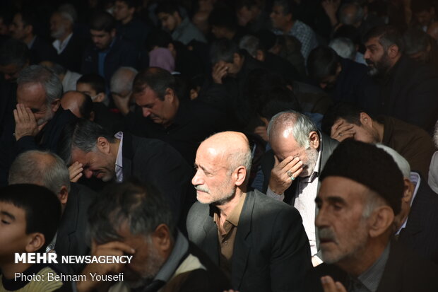 راهپیمایی مردم اراک در پی شهادت سردار سپهبد حاج قاسم سلیمانی