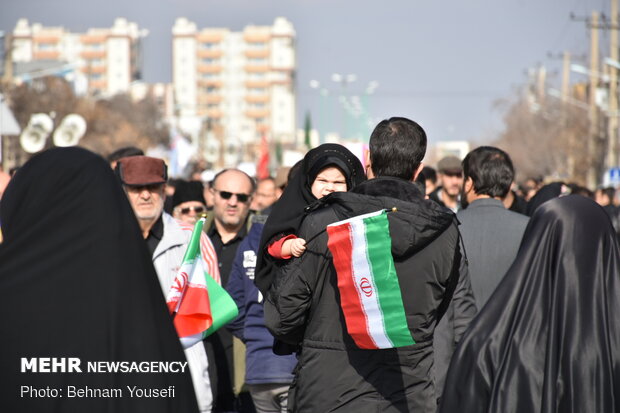 راهپیمایی مردم اراک در پی شهادت سردار سپهبد حاج قاسم سلیمانی