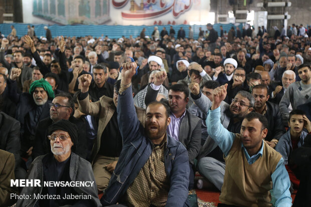 راهپیمایی مردم اهواز در پی شهادت سردار سپهبد حاج قاسم سلیمانی