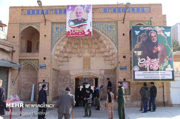 راهپیمایی مردم سمنان در پی شهادت سردار سپهبد حاج قاسم سلیمانی