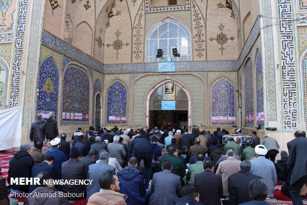 راهپیمایی مردم سمنان در پی شهادت سردار سپهبد حاج قاسم سلیمانی