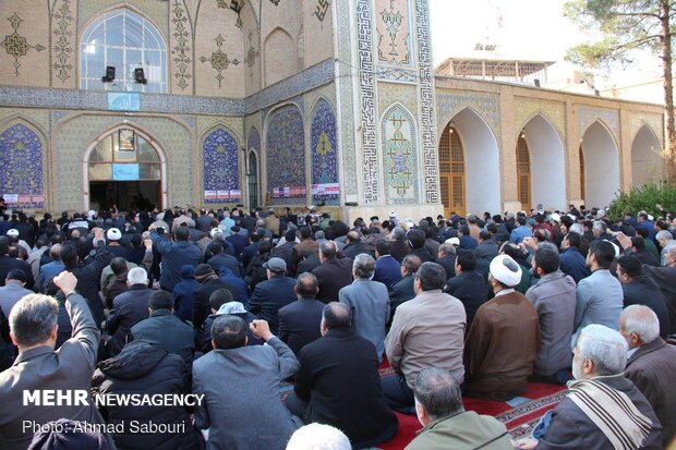 راهپیمایی مردم سمنان در پی شهادت سردار سپهبد حاج قاسم سلیمانی