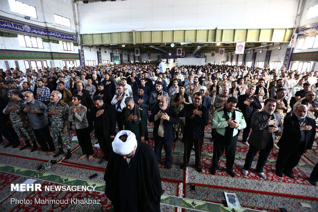 راهپیمایی مردم کیش در پی شهادت سردار سپهبد حاج قاسم سلیمانی