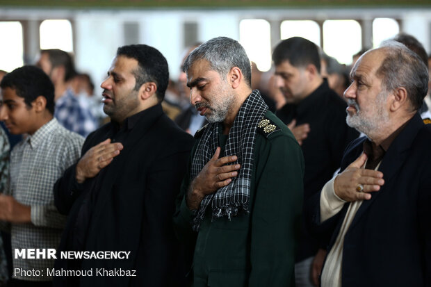 راهپیمایی مردم کیش در پی شهادت سردار سپهبد حاج قاسم سلیمانی