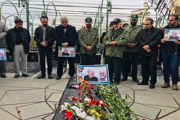 اهالی رسانه بر مزار سردار شهید «حاج حسین همدانی» گردهم آمدند