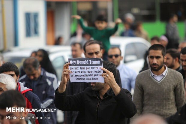 راهپیمایی مردم شیراز در محکومیت ترور شهید حاج قاسم سلیمانی