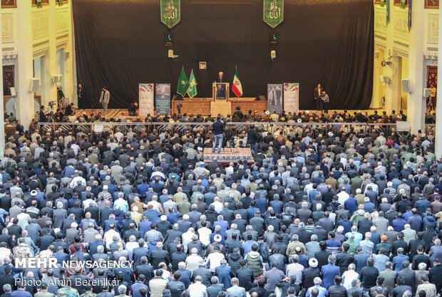راهپیمایی مردم شیراز در محکومیت ترور شهید حاج قاسم سلیمانی