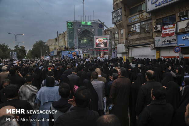 People hold rally in Ahvaz to condemn assassination of Gen. Soleimani