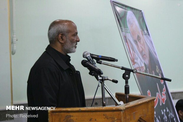 Commemoration ceremony of martyrdom of Lt. Gen. Soleimani marked in Zahedan