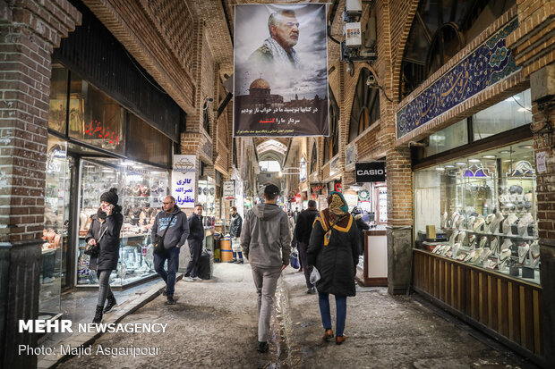 Tehran Bazaar commemorates Lt. Gen. Soleimani 