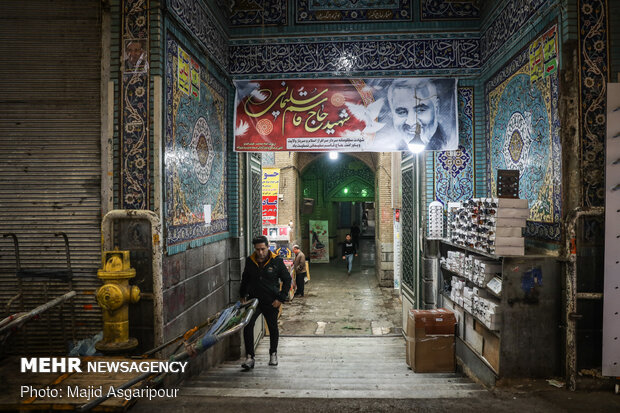 Tehran Bazaar commemorates Lt. Gen. Soleimani 