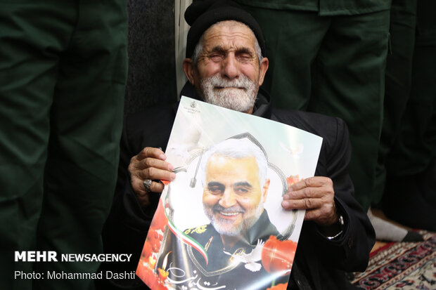 People Commemorate martyrdom of Lt. Gen. Soleimani in Ardebil
