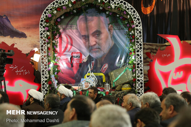 People Commemorate martyrdom of Lt. Gen. Soleimani in Ardebil
