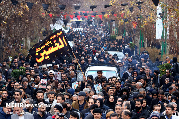 Commemoration of martyr Lt. Gen. Soleimani in Isfahan