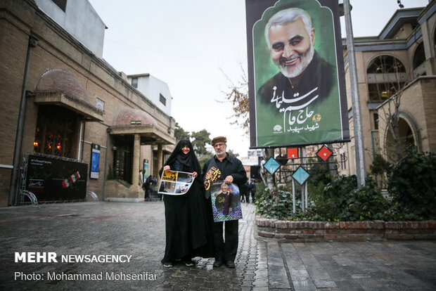 بزرگداشت شهید سپهبد قاسم سلیمانی در حوزه هنری