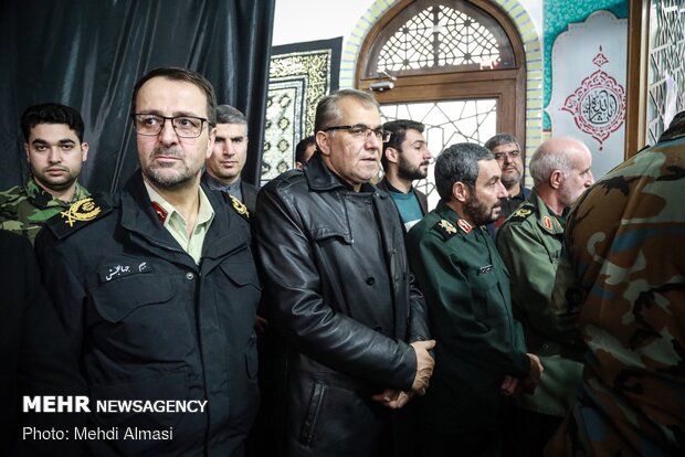 مراسم بزرگداشت شهید سپهبد قاسم سلیمانی در زنجان