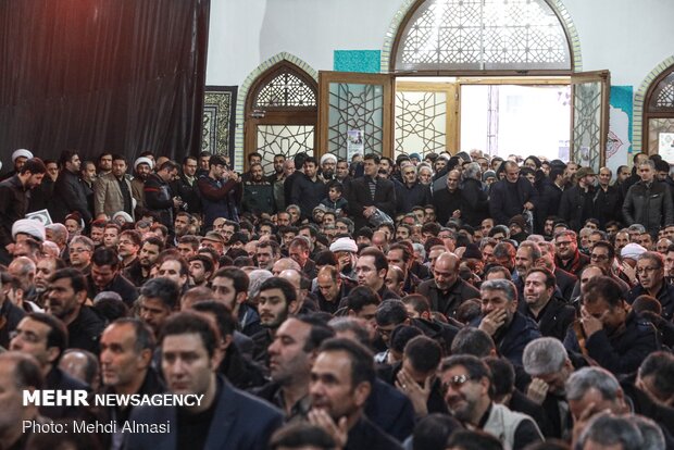 مراسم بزرگداشت شهید سپهبد قاسم سلیمانی در زنجان