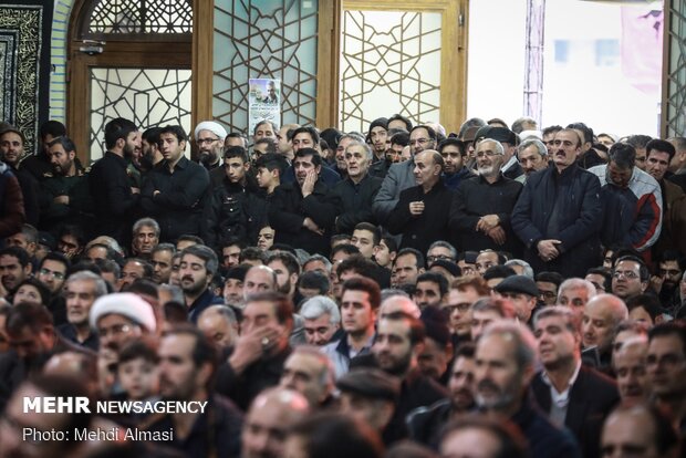 مراسم بزرگداشت شهید سپهبد قاسم سلیمانی در زنجان
