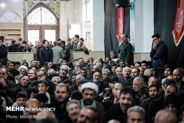 مراسم بزرگداشت شهید سپهبد قاسم سلیمانی در زنجان