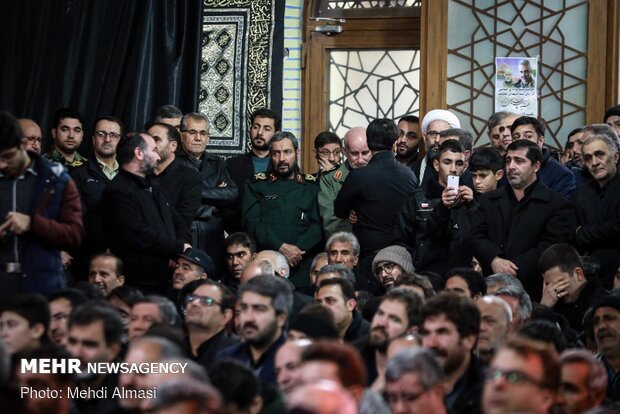 مراسم بزرگداشت شهید سپهبد قاسم سلیمانی در زنجان
