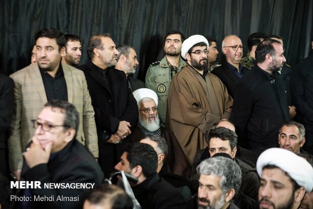 مراسم بزرگداشت شهید سپهبد قاسم سلیمانی در زنجان