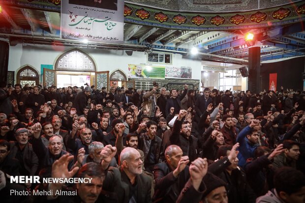 مراسم بزرگداشت شهید سپهبد قاسم سلیمانی در زنجان