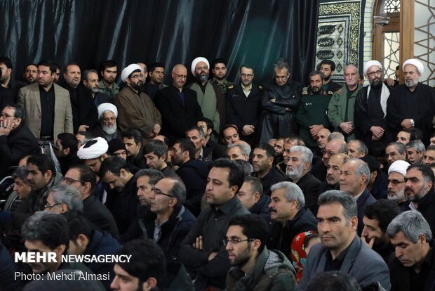 مراسم بزرگداشت شهید سپهبد قاسم سلیمانی در زنجان