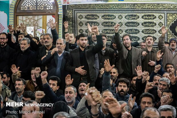 مراسم بزرگداشت شهید سپهبد قاسم سلیمانی در زنجان