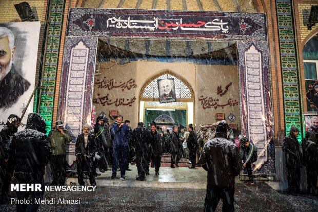 مراسم بزرگداشت شهید سپهبد قاسم سلیمانی در زنجان