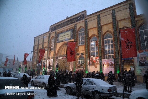 مراسم بزرگداشت شهید سپهبد قاسم سلیمانی در زنجان
