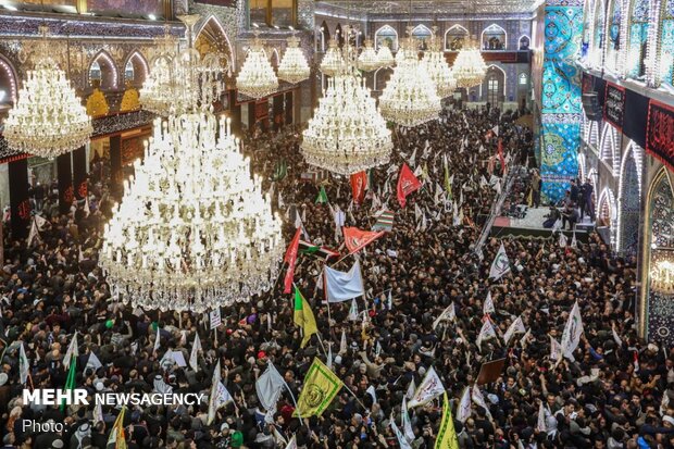 Funeral processions of martyred Iranian, Iraqi commanders in Karbala