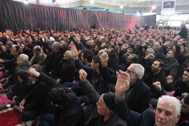 مراسم بزرگداشت شهید سپهبد سلیمانی در زنجان برگزار شد