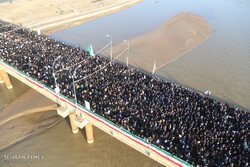 Funeral procession for martyrs Soleimani, al-Muhandis in Ahvaz