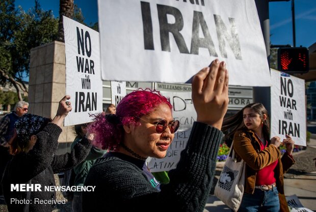 Massive demonstration in US cities in condemnation of assassination of Lt. Gen. Soleimani