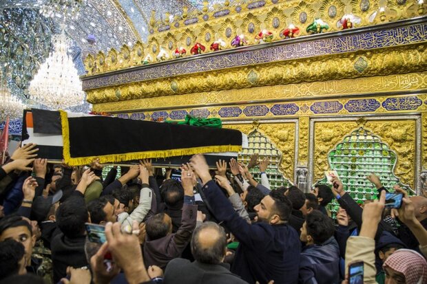 Funeral processions of martyred Iranian, Iraqi commanders in Karbala