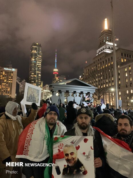 Commemoration of martyr Lt. Gen. Soleimani in Toronto
